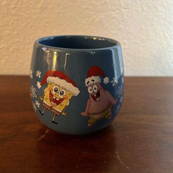 SpongeBob Coffee Cup Mug Christmas Sponge Bob and Patrick 2018 Viacom - Picture 2 of 7